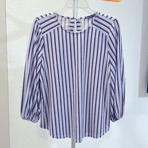 Printed 3/4 sleeve blouse